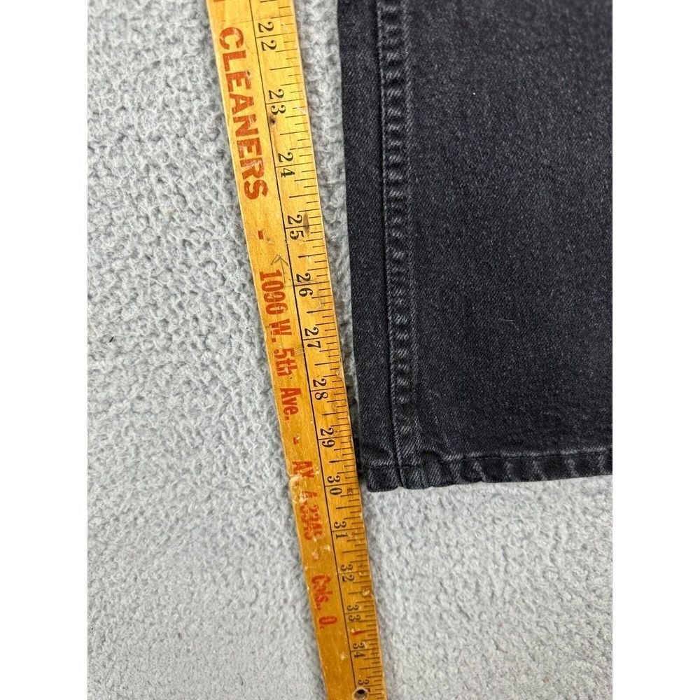 Harley Davidson Bootcut Jeans Women 10 Black Genuine Motorclothes Denim Mid Rise - Picture 7 of 9